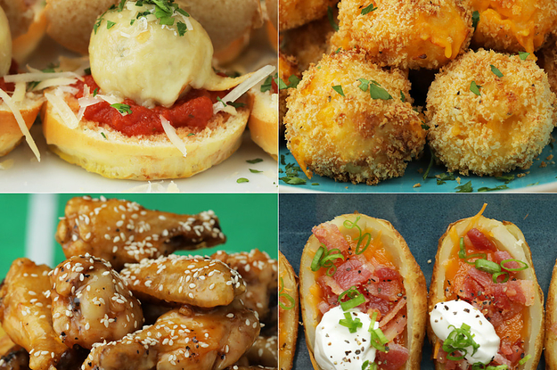 Game-Day Snacks 4 Ways