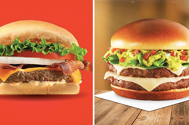 Can You Guess Which Fast Food Chains These Burgers Belong To?