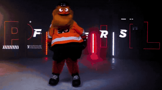 The Flyers are debuting their horrifying new mascot Monday night