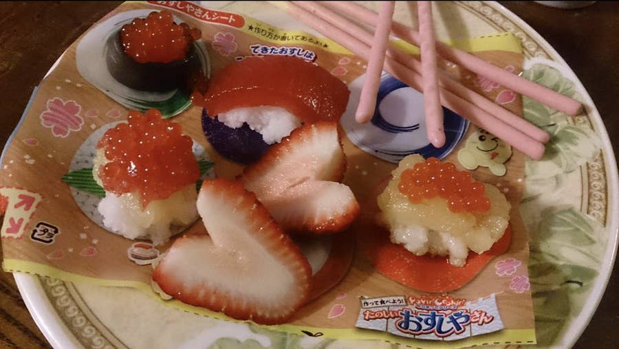 Kracie Popin Cookin Gummy Candy Sushi Making Kit Set of 5 by World Market