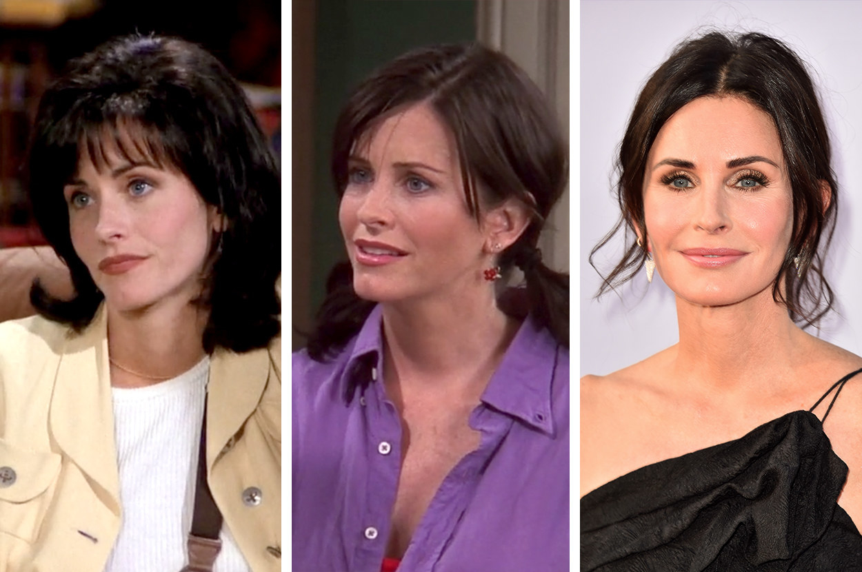 The Cast Of Friends In Their First And Last Episodes