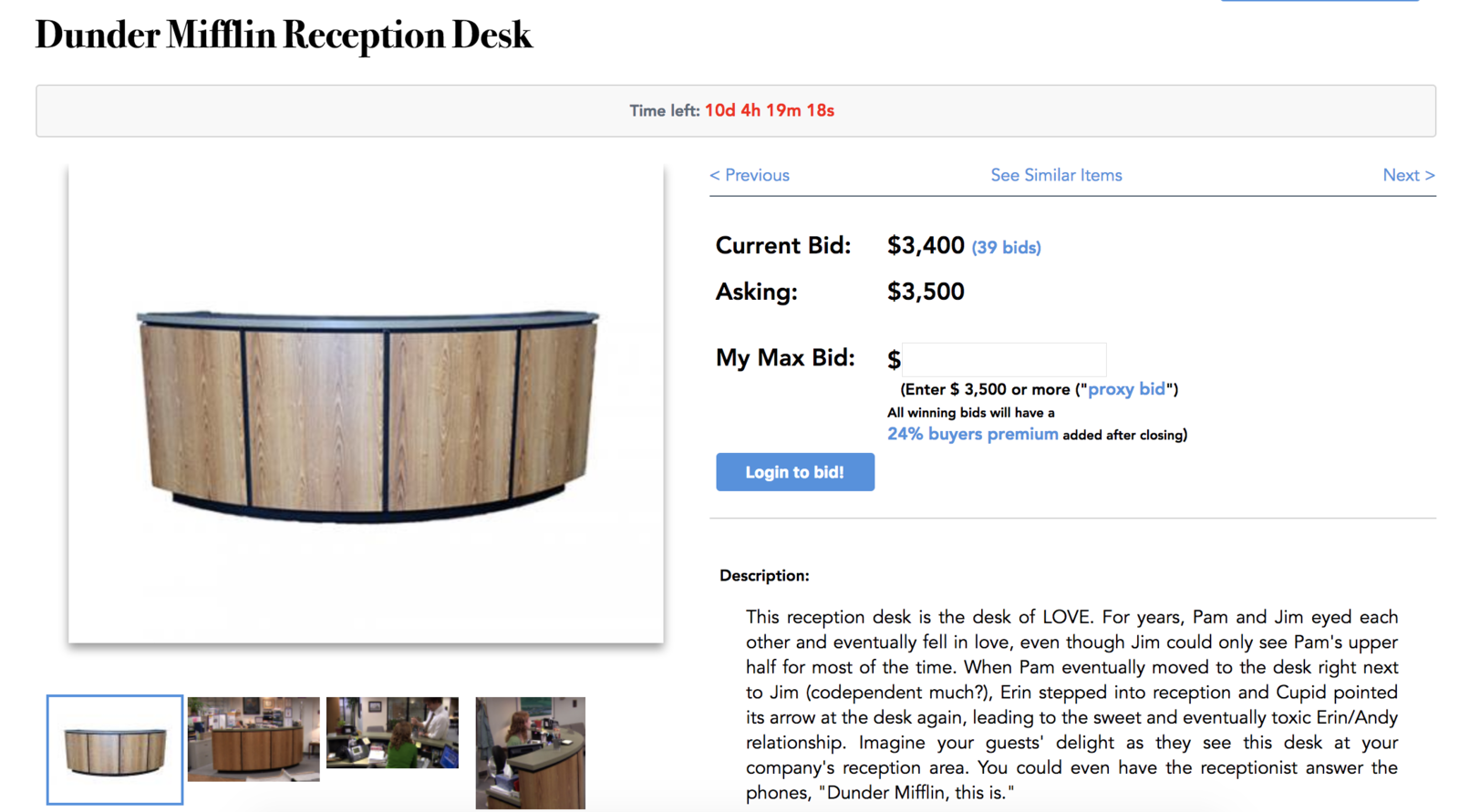 A Bunch Of The Office Stuff Is For Sale, So Get Ready To Channel Your  Inner-Michael Scott