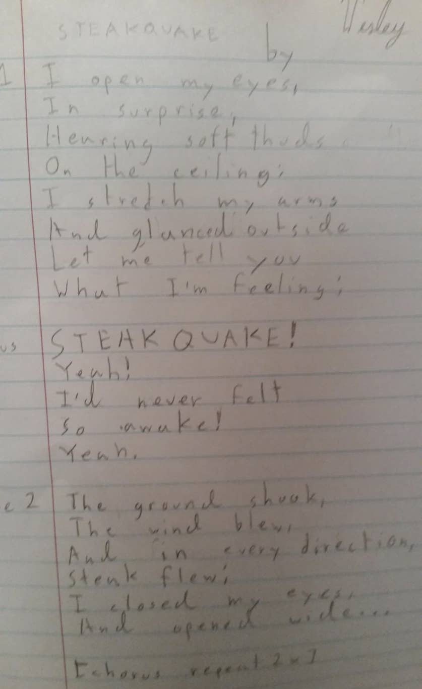 19 Song Lyrics Written By Kids That Are Half Adorable, Half Hilarious