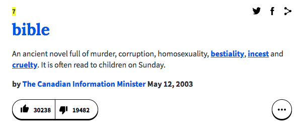 What's A Great Urban Dictionary Definition That You LOL?