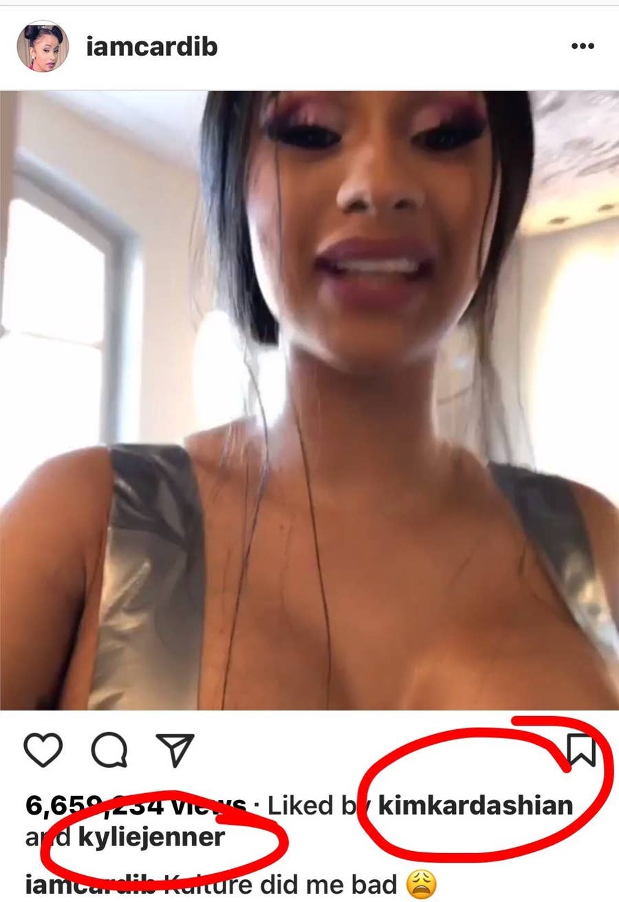 Cardi B Duct Tapes Her Breasts to Give Them a Lift After Giving Birth:  'Kulture Did Me Filthy!