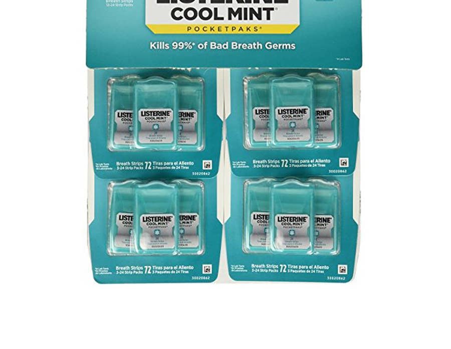 Listerine Cool Mint Pocketpaks Breath Strips, 3 pk / 24 ct - City