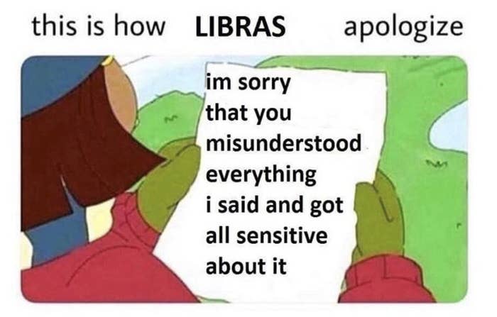 Libras apologize memes