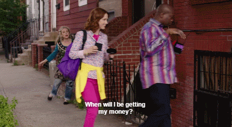 ^^ Me charging the good 'ol credit card as a later problem upon getting a zillionth "needed" dress. IT NEVER ENDS.
