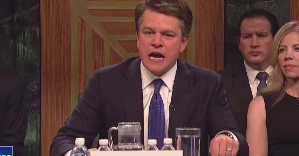 Matt Damon And The “SNL” Cast Spoofed Brett Kavanaugh's ...