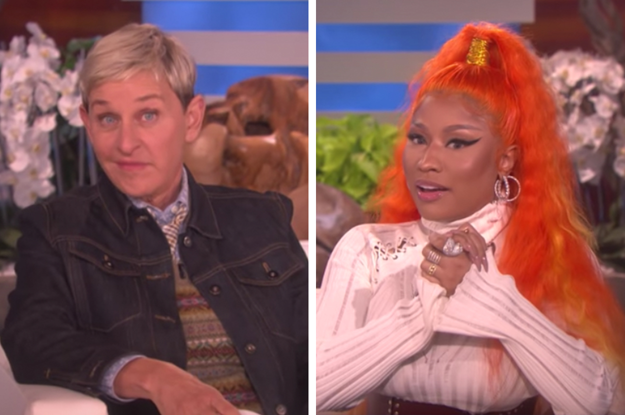 Nicki Minaj Blowjob Porn - Ellen DeGeneres Asked Nicki Minaj About Her Sex Life And She Had A Powerful  Message For All Women