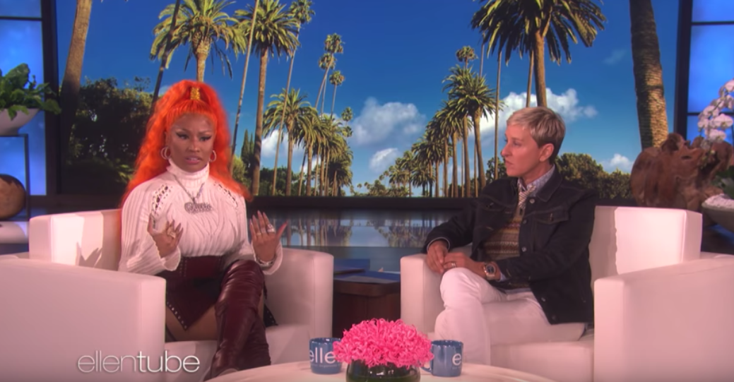 Ellen Degeneres Porn Gif - Ellen DeGeneres Asked Nicki Minaj About Her Sex Life And She Had A Powerful  Message For All Women