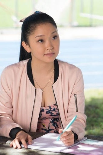 lara jean pink dress Get 'To All The Boys I Loved Before' Star Lara Jean's Style Without Looking  Like a Teenager