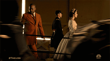 Rufus, Lucy, and Wyatt walking together
