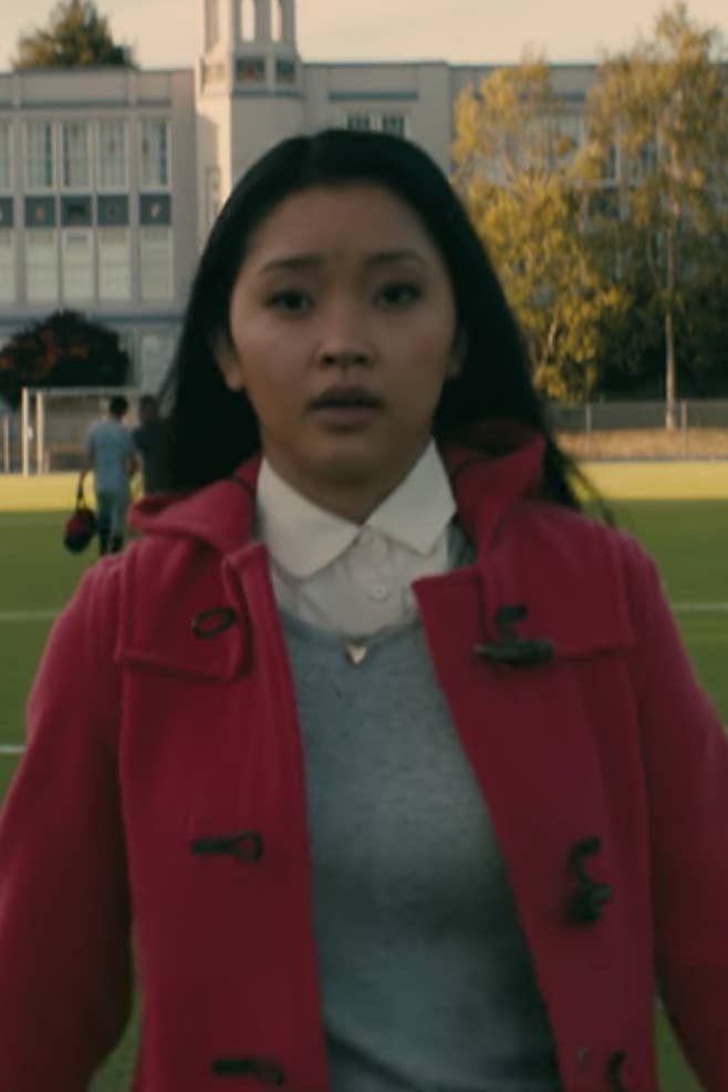 Lara jean red jacket deals