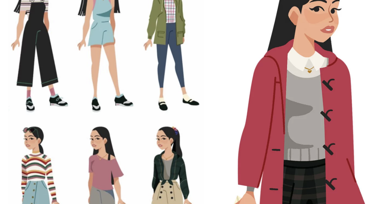 An Artist Illustrated All Of Lara Jean�s Outfits From &quot;To