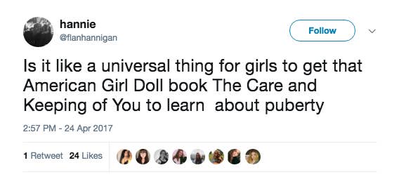 Happy 20th Birthday To The Care And Keeping Of You, The Best Puberty Book In The Biz Happy 20th Birthday To The Care And Keeping Of You, The Best Puberty Book In The Biz