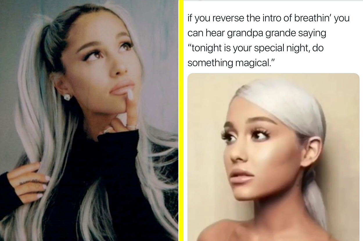 Ariana Grande Fans Are Emotional After Possibly Finding A Secret Message In One Of Her Songs - ariana grande breathing roblox id