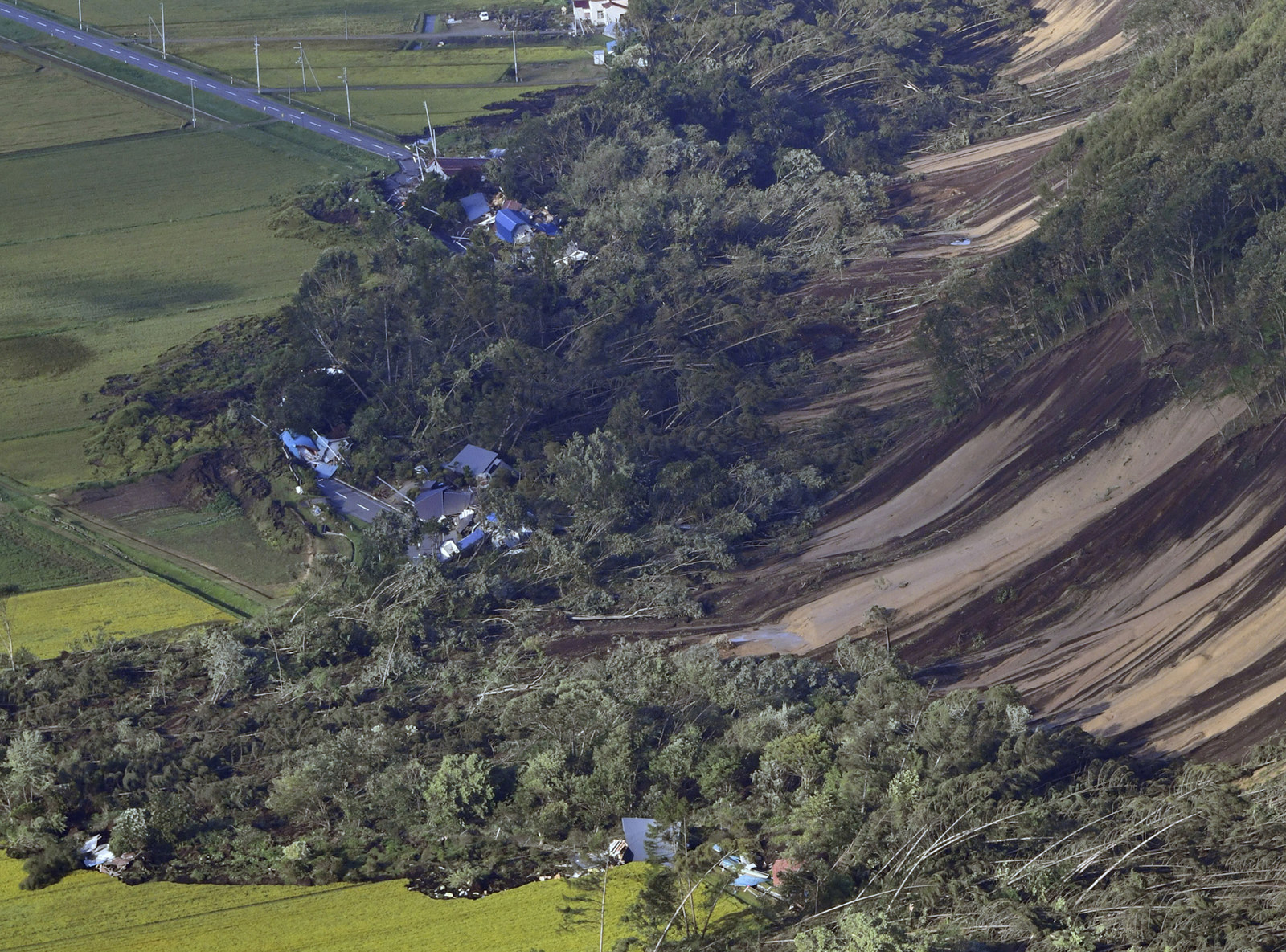 Dramatic Photos Show Landslides Wiping Out Homes After A Powerful ...