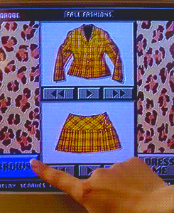 Cher was a fashion icon, and she owed it all to this clever little computer. Every budding fashionista needs this technology in their life.