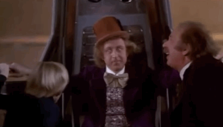 Smashing through the ceiling is pretty inconvenient, but you can't deny that you wouldn't turn down the chance to take a trip to space in a flying elevator.