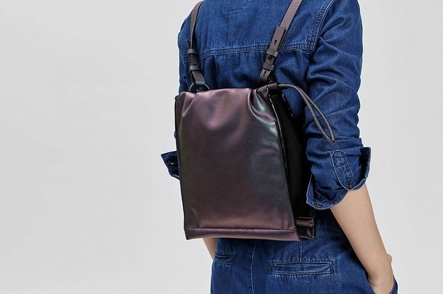 charles and keith denim bag