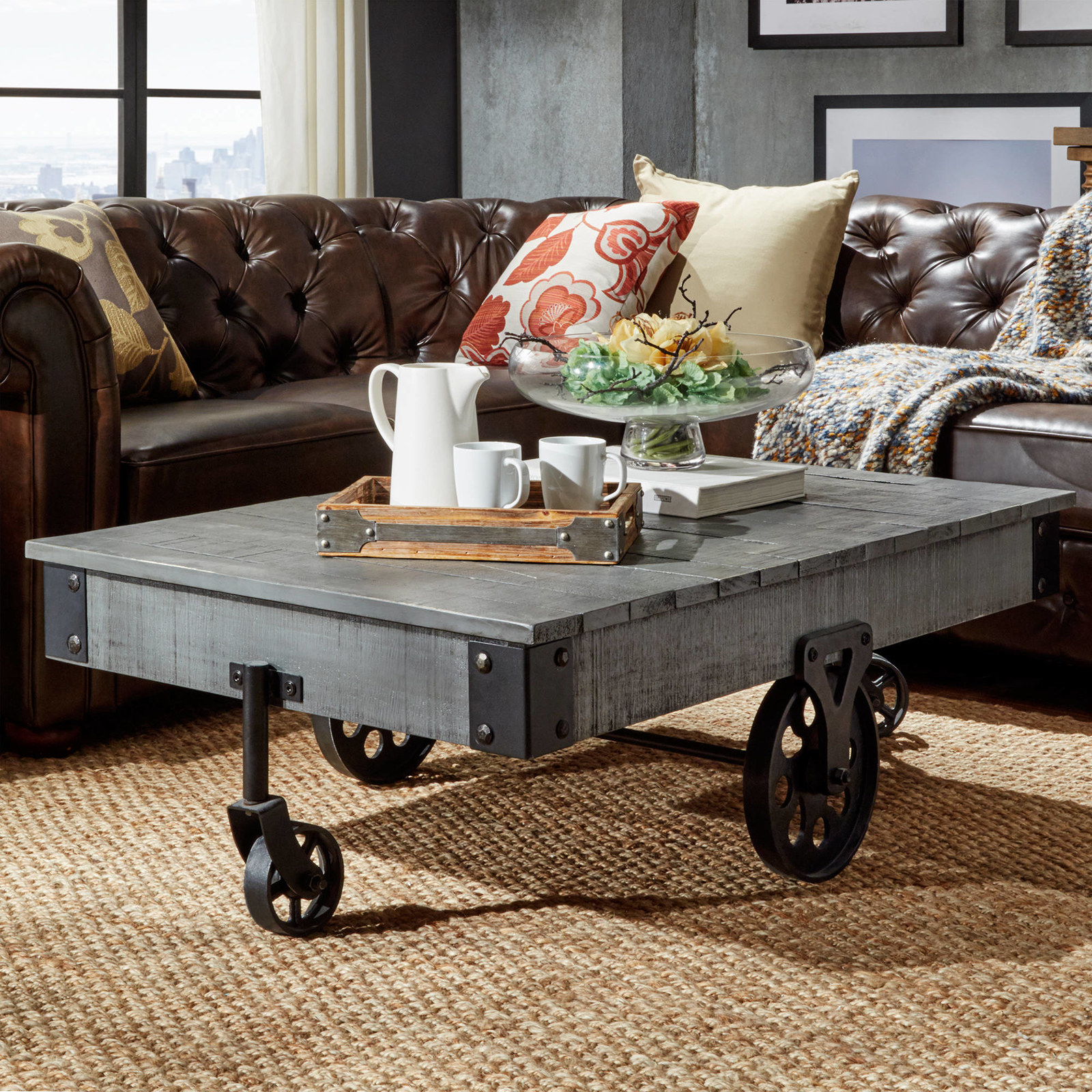 Promising review: "This is a great modern industrial style table! It arrived early, was exactly as pictured, and was very easy to assemble. I love it!" —TinaBeePrice: $303.61