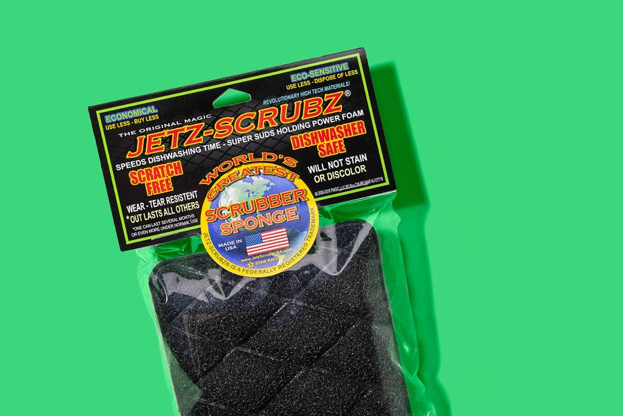 Jetz-Scrubz® The World's Greatest Kitchen Scrubber Sponge