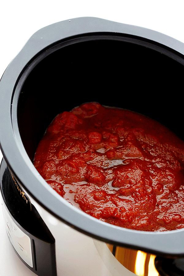 Just layer lasagna noodles, marinara sauce, cheese, and ground meat. Set the slow cooker for six hours and check back later. And p.s., you can always leave out the meat and make a vegetarian version. Get the recipe.