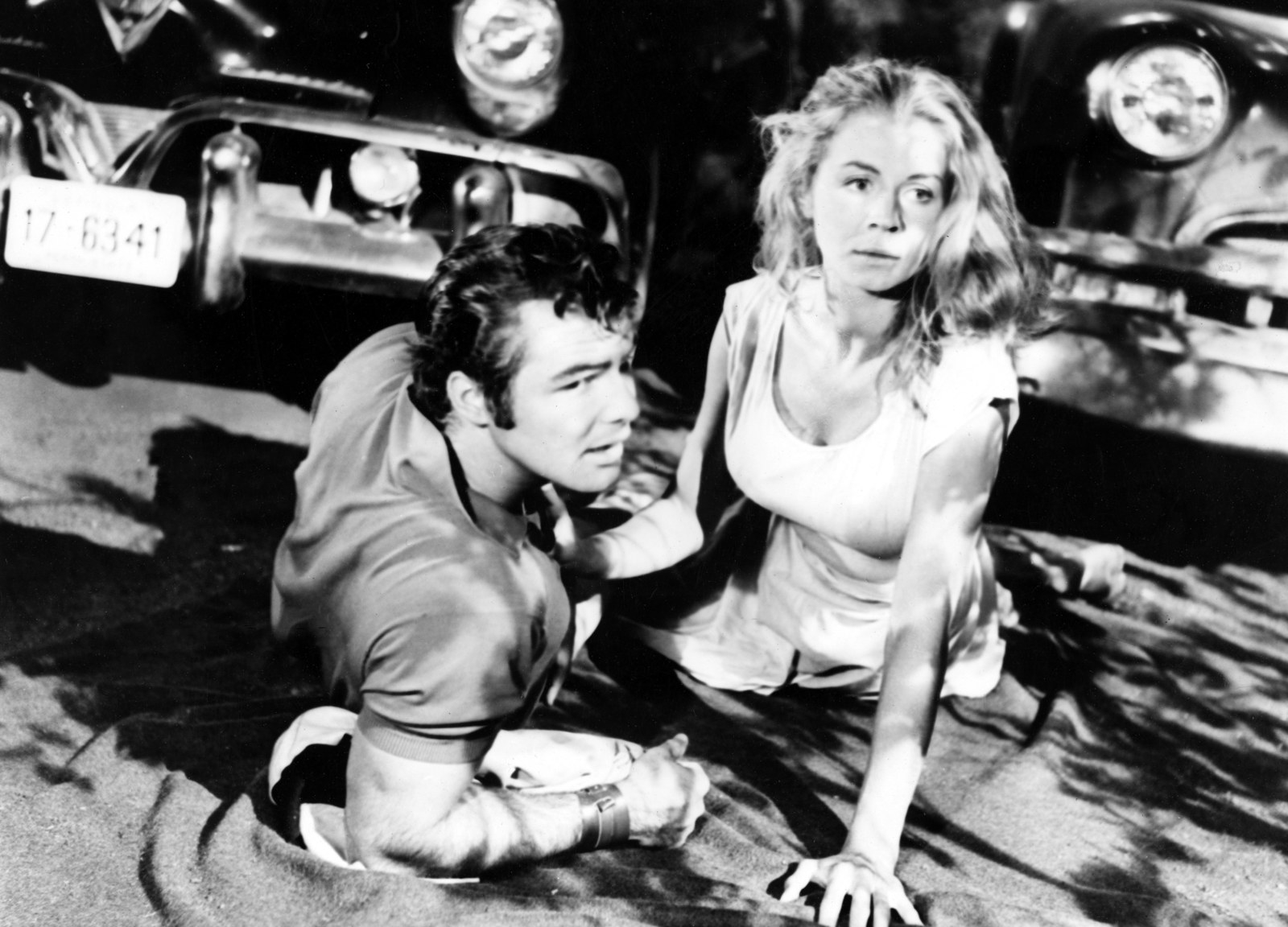 Burt Reynolds and Salome Jens in 1961 in the film Angel Baby.
