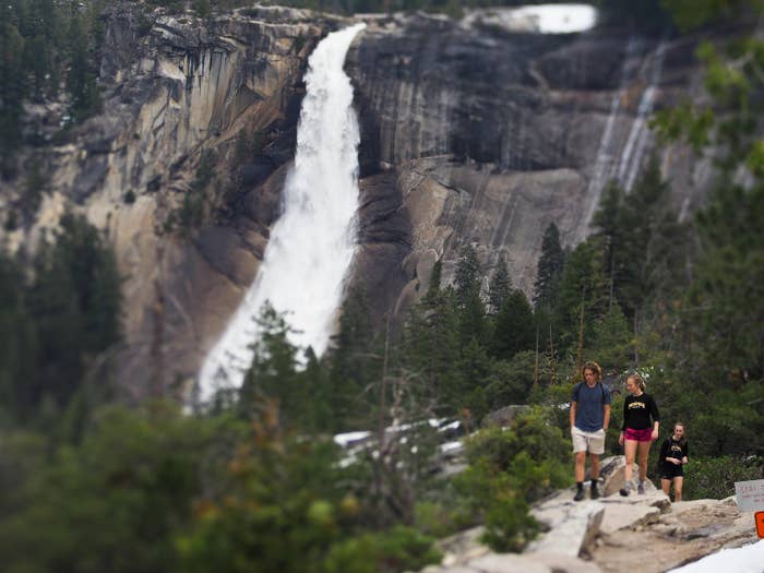 tourist waterfall death