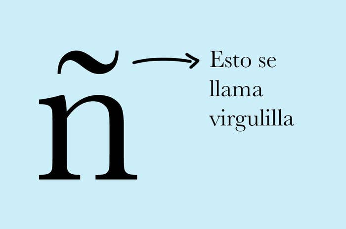 Resultado de imagen para virgulilla
