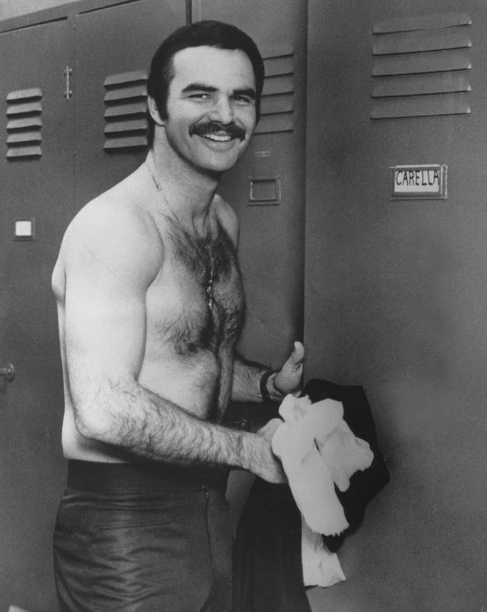 Literally Just 16 Pictures Of Burt Reynold S Chest Hair