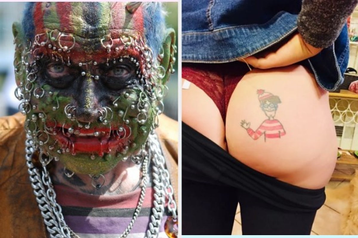 Tattoo anus Woman who