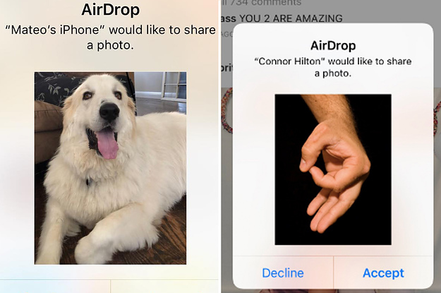 What's The Funniest Thing Anyone's Ever AirDropped To You?