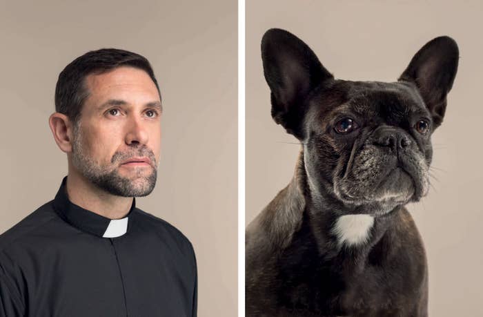 犬とそっくりな人を並べたら どっちが犬かわからなくなっちゃった話ってしたっけ 犬とそっくりな人を並べたら どっちが犬かわからなくなっちゃった話ってしたっけ