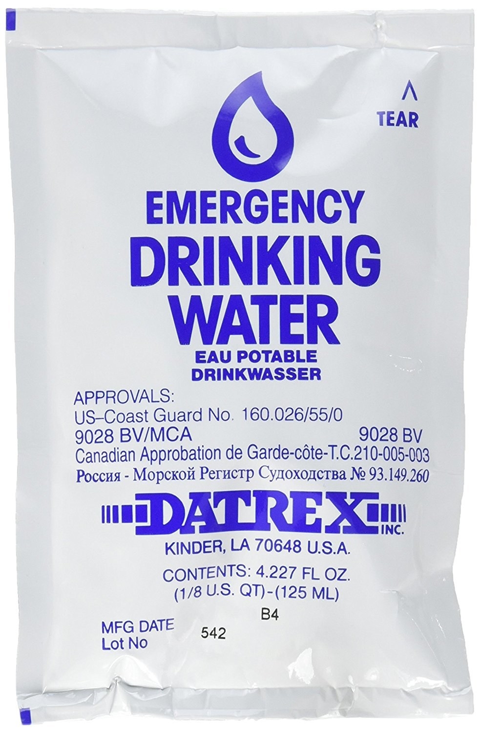 These are a must-have for any survival kit! They also have a five year shelf life and are super compact.Promising review: "I bought these to go into my emergency pack and I am very happy with my purchase. The water test was great, and it tasted better than the best bottled water I have ever bought. It was more like really clean natural spring water in nature. I am ordering another box today." —Honest ReviewsGet a pack of 66 from Amazon for $25.17.