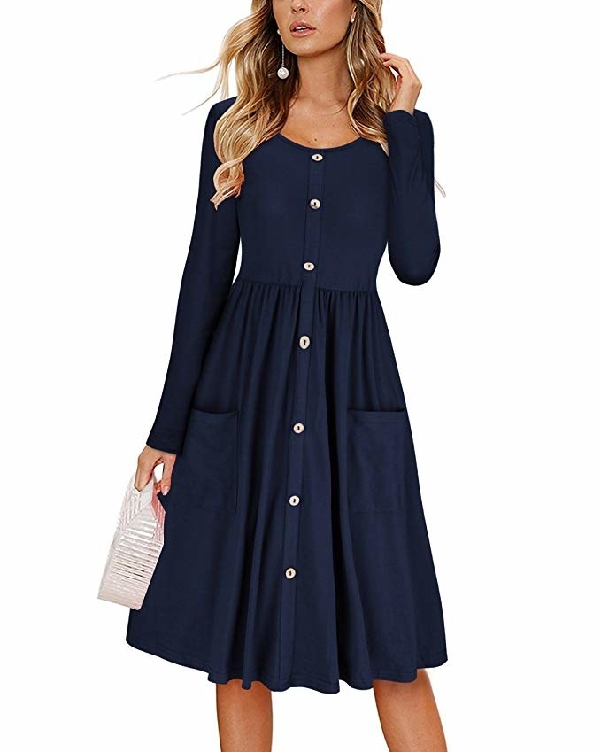 27 Long-Sleeve Dresses From Amazon You'll Actually Want To Wear