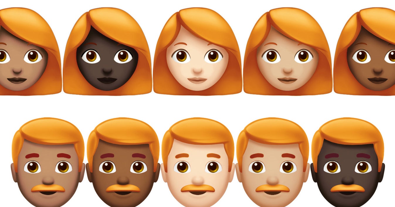 Heres How To Get The Redhead Emoji On Your Iphone Early 0947