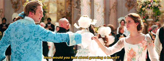 "The ending of the new Beauty and the Beast where Belle says, 'How do you feel about growing a beard?' and the beast smiles and does the creepiest growl. It's just so wrong and makes me cringe."—Charlotte Powell via Facebook