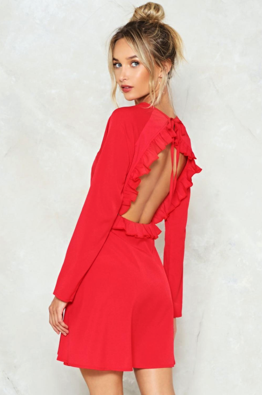 party in the back mini dress