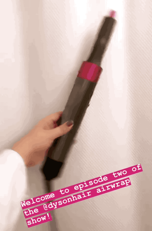 You can use the pre-styling dryer to blow-dry your hair (throw away your hair dryer, folks), or one of the brushes to blow-dry and style your hair, or you can use the barrels to get a perfect curl! If you decide to take it with you on your journeys just pick the attachment you want for the road. (I take the round brush with me and it's AMAZING for my bangs! AMAZING!)