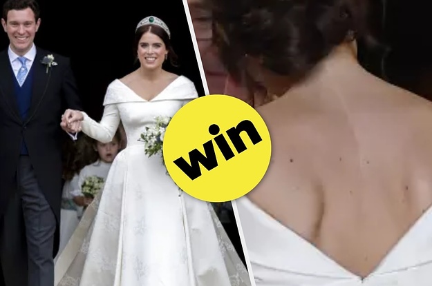 Princess Eugenie Made Sure Her Wedding Dress Showed Her Scoliosis Surgery Scar