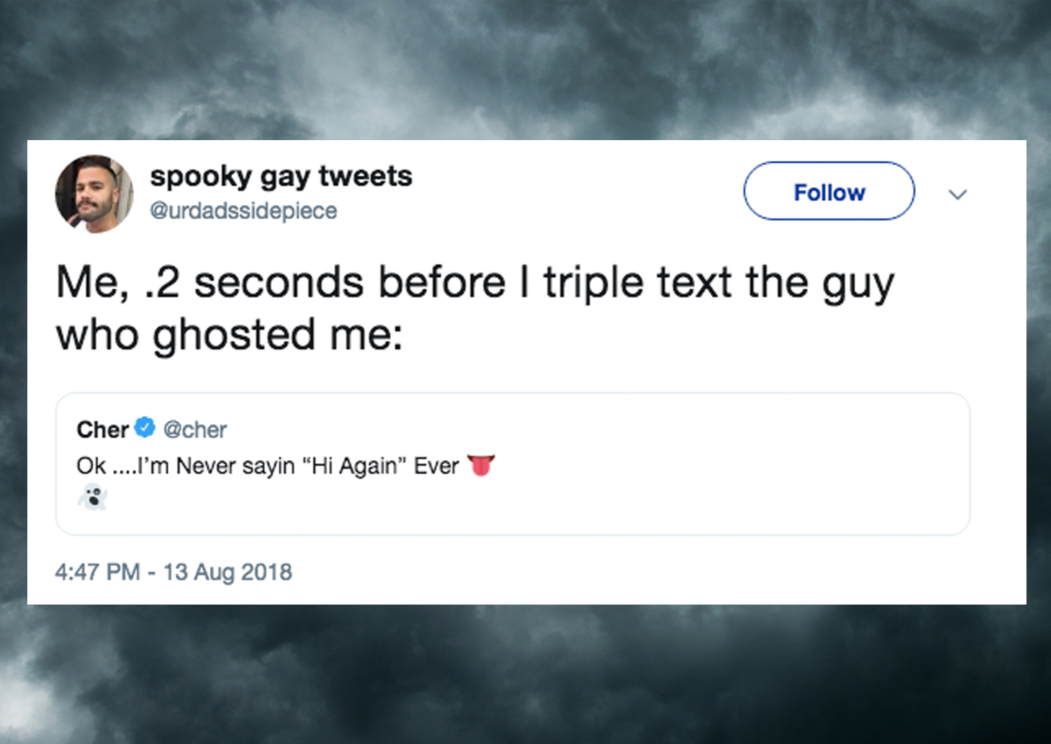 ghosting while dating