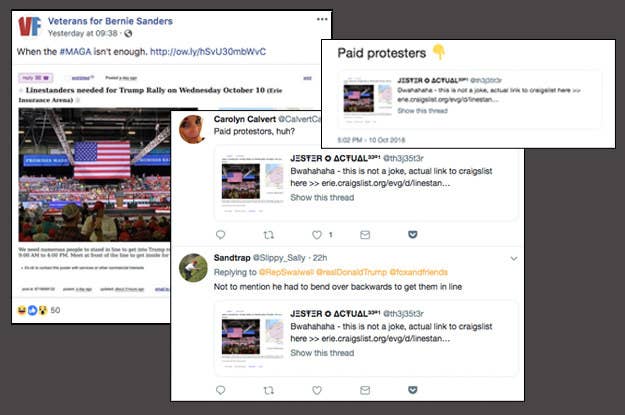 They Posted An Ad On Craigslist Looking For Linestanders For A Trump Rally Then All Hell Broke Loose