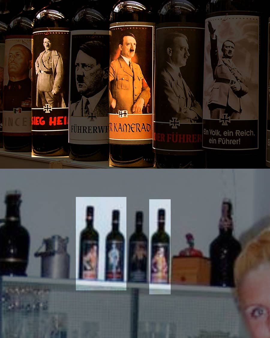 Diese Afd Politikerin Hat Offenbar Fotos Auf Myspace Bei Denen Im Hintergrund Adolf Hitler Weinflaschen Zu Sehen Sind