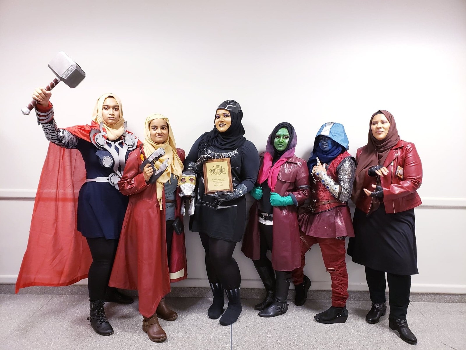 These Muslim Girls Entered And Won A Marvel Cosplayer Competition