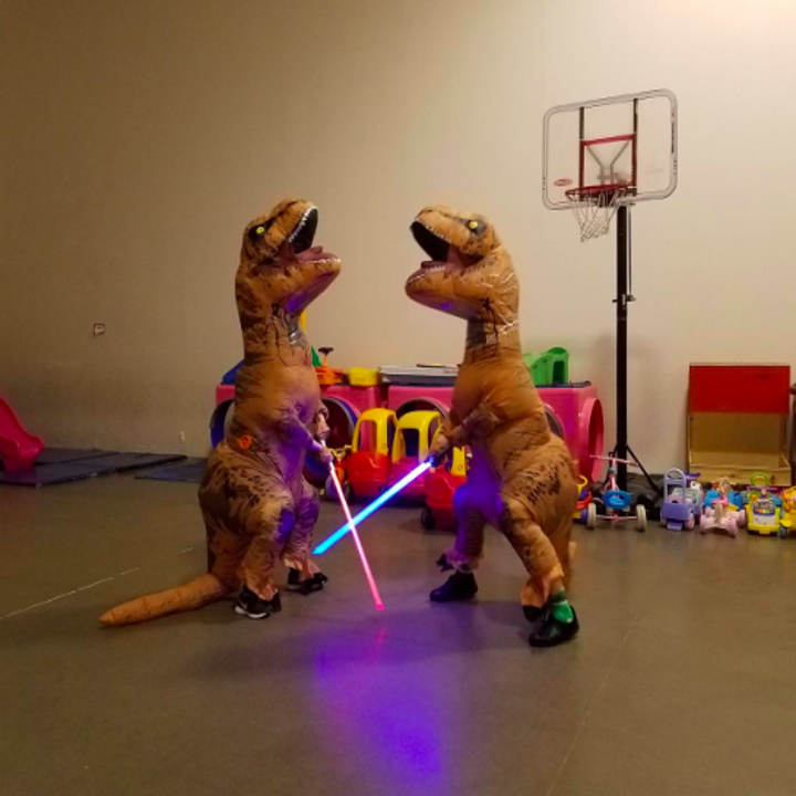 target inflatable dinosaur