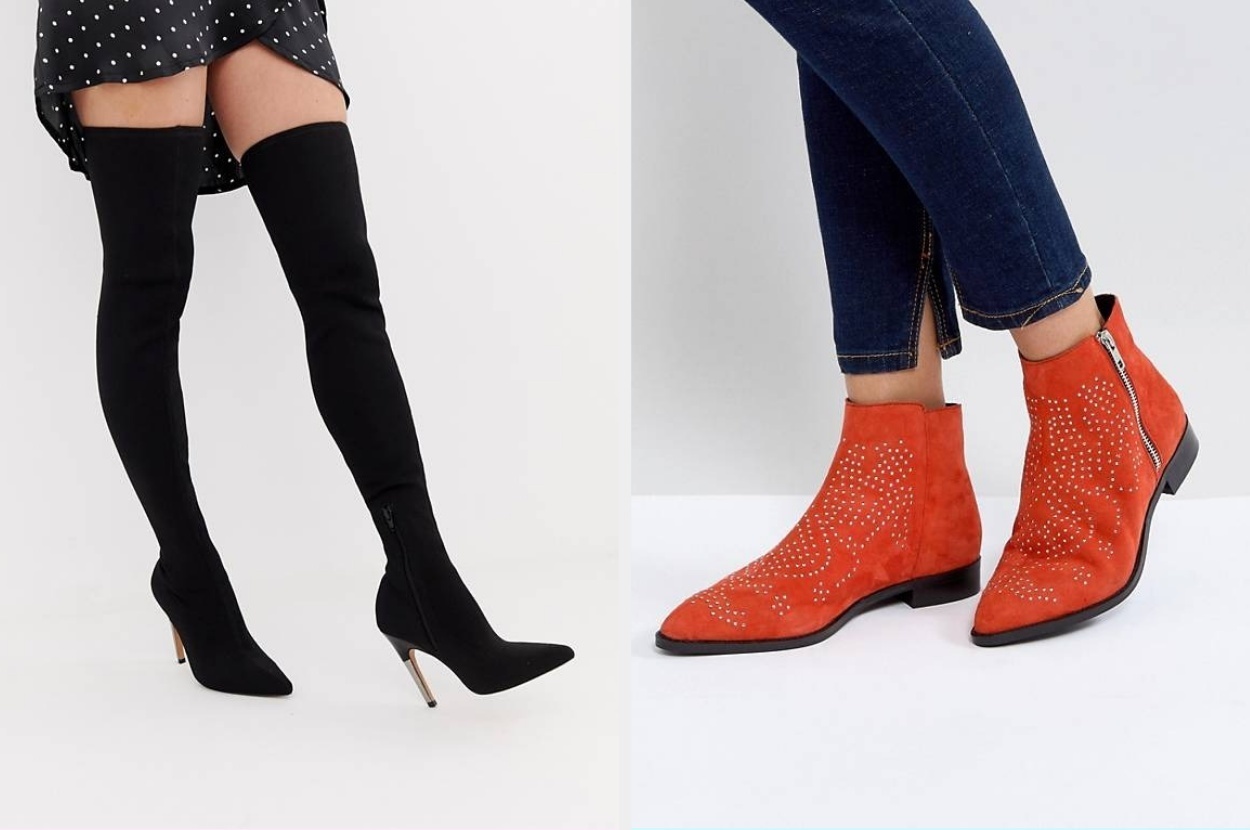quiz knee high boots