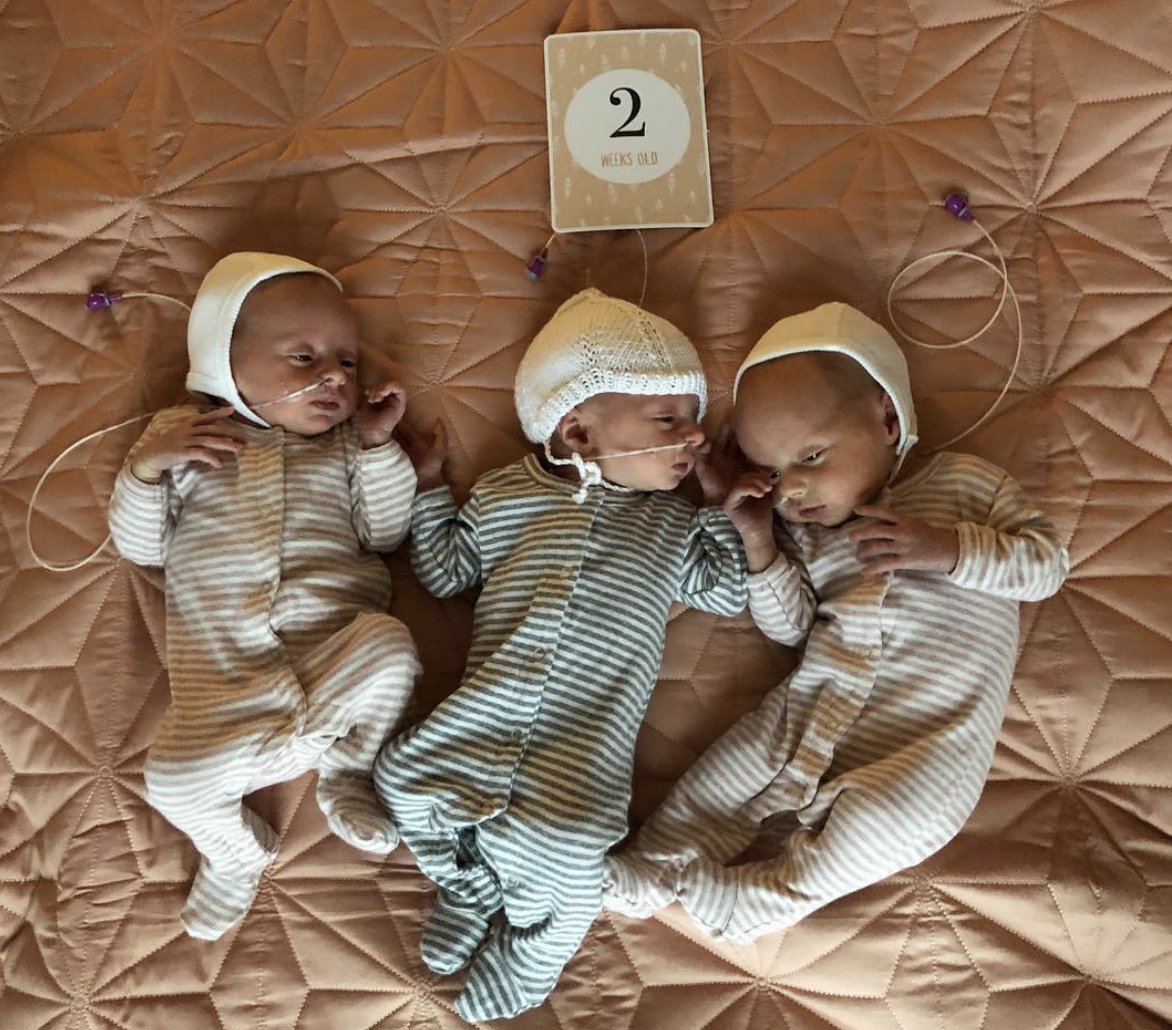 This Mom Gave Birth To Triplets, Then Got Super Real About Her Postpartum  Body