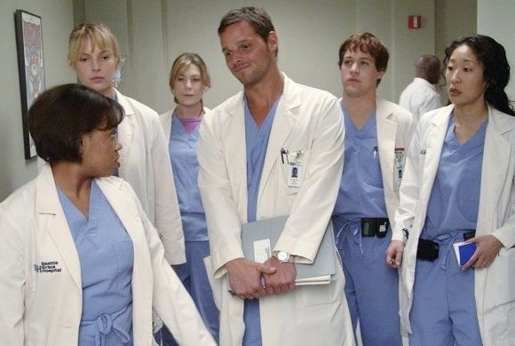 Screen shot from &quot;Grey&#x27;s Anatomy&quot;